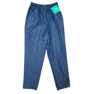 Sailmates Jeans Womens Plus Size 18W Pull On Blue Denim Vintage Comfort NWT